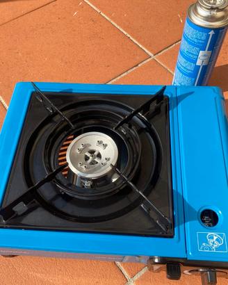 fornello campeggio gas