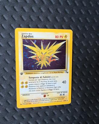 Pokemon zapdos prima edizione