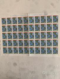 Francobolli in foglio intero da 50