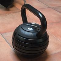 Kettleball Isogym 18 kg regolabile