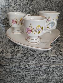 tazzine caffè  in ceramica Rehausse main nuove