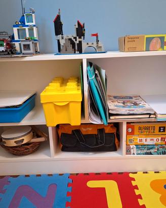 MOBILE GIOCHI A 5 SCOMPARTI PER BAMBINI