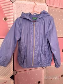 Benetton giubbotto antivento bambina 4anni