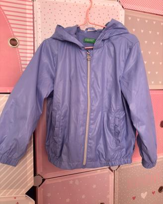 Benetton giubbotto antivento bambina 4anni
