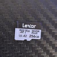 Sd lexar silver plus 256gb