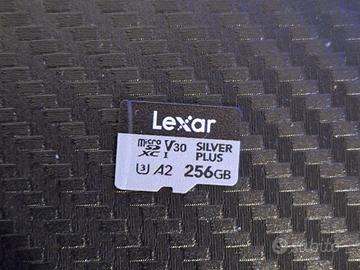 Sd lexar silver plus 256gb
