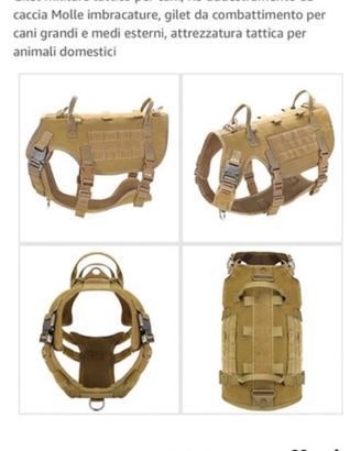Pettorina per cani esercito
