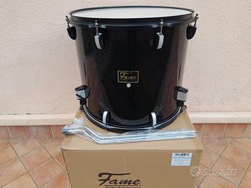 Timpano 18" x 16" fame nero nuovo imballato