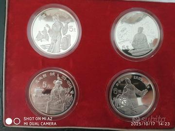 CINA-monete argento da collezione