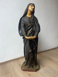 Statua in gesso madonna