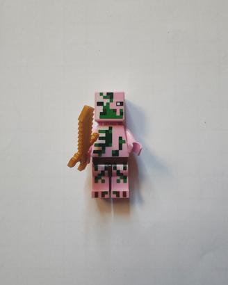 Lego Minifigure Minecraft Zombie Pigman