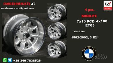 Minilite 7x 13 4x100 et05 bmw