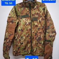 Giubbotto windstop militare esercito tg.50 unisex