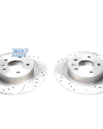 DISCHI FRENO PER DAEWOO CHEVROLET FORATI SCANALATI