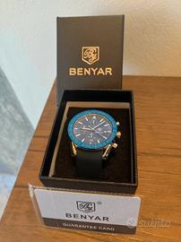 orologio cronografo  uomo Benyar 