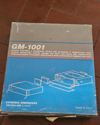 plancia elettrica a scomparsa autoradio vintage 