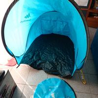 tenda parasole campeggio e spiaggia Quecua