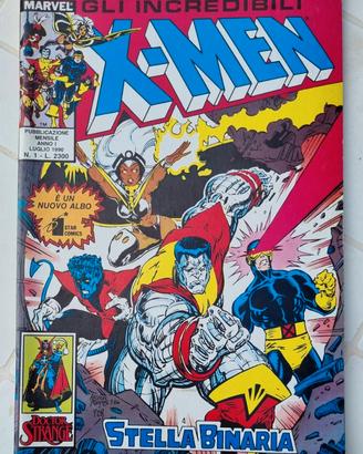 1° numero del fumetto X-Men ed. italiana