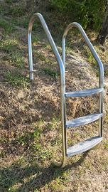 Scaletta per piscina interrata