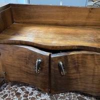 Credenza art deco radica di noce