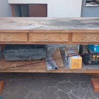 tavolo / banco da lavoro in massello 