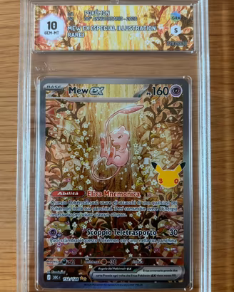 Mew ex 30th anniversario graad 10