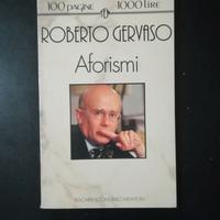 ROBERTO GERVASO - AFORISMI