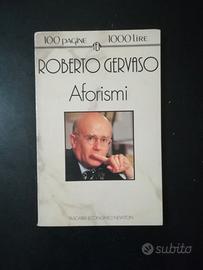 ROBERTO GERVASO - AFORISMI