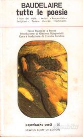 Baudelaire Tutte le poesie Newton Compton 1976