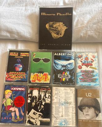 Lotto cassette dance/rock anni 90-2000