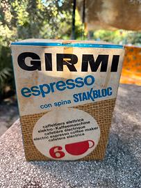 Girmi Espresso CF11 STAKBLOC NUOVA MAI USATA
