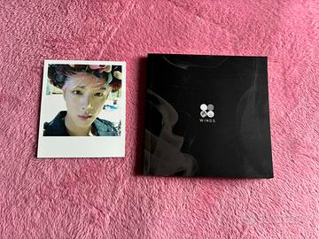 Wings BTS album Jin photocard