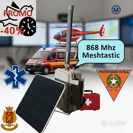 LoRa Meshtastic 868Mhz 433Mhz solar repeater 