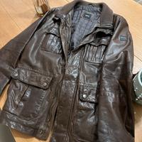 Giacca in pelle hugo boss