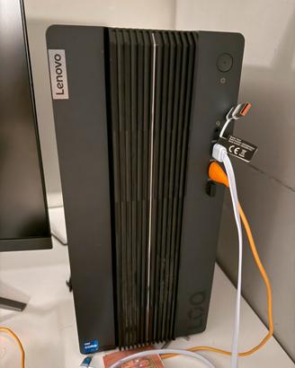 Desktop gaming lenovo+monitor pc MSI MAC