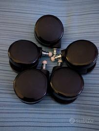 Rotelle per sedia gaming originali SecretLab 60mm