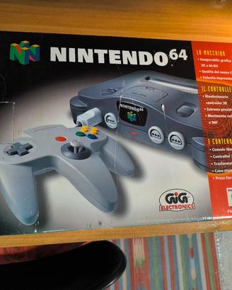 Console Nintendo 64 con giochi