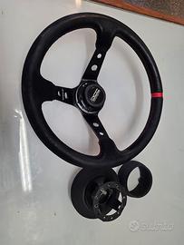 volante a calice abarth 500 595 con mozzo