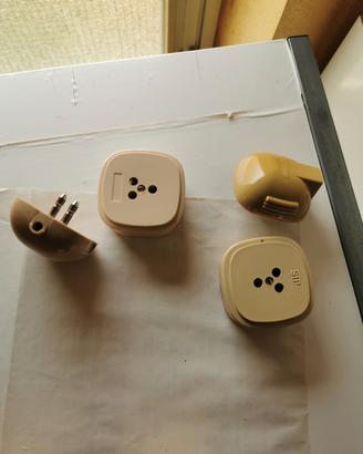 Prese telefoniche + spine tripolari con presa RJ11