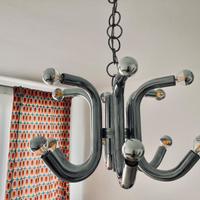 Lampadario modernariato Space age