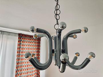 Lampadario modernariato Space age