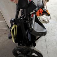 Passeggino Hauck Runner, Nero Giallo Neon