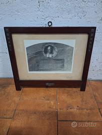 Quadre vintage con commemorazione 