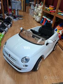 Macchina elettrica per bambini 12V Fiat 500