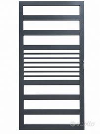 CANCELLETTO 100% FERRO 200x100x4cm CON 3 CHIAVI