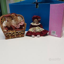 bambola in porcellana snodabile ROYAL GIT vintage 