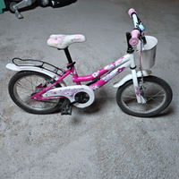 Bici bambina 16 pollici 4-6 anni