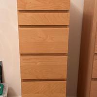 Cassettiera Malm 40x123 cm