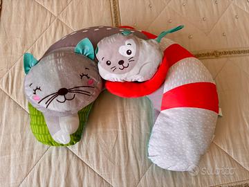 Baby Clementoni Kitty Cat Cuscino Tummy Time