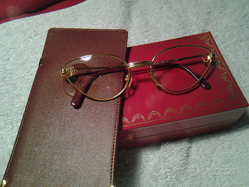CARTIER OCCHIALI mod RIVOLI vintage N.O.S